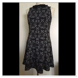 Lauren Conrad Peter Pam collar flower print dress